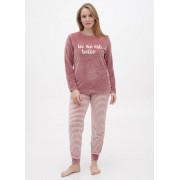 Домашній костюм велюровий Cotpark (світшот, штани)  M,L,XL,2XL 30323